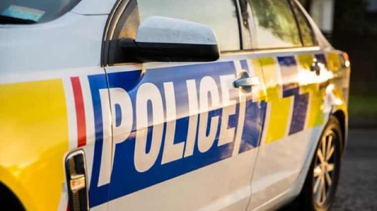 Car transporter driven through crash scene