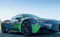 Driverless car races to new record