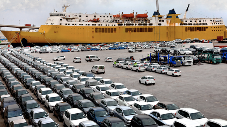 Used imports plummet