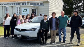 Marque donates car to trust