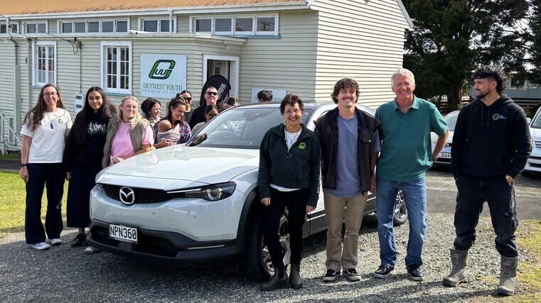 Marque donates car to trust