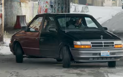 Two-headed minivan hits road