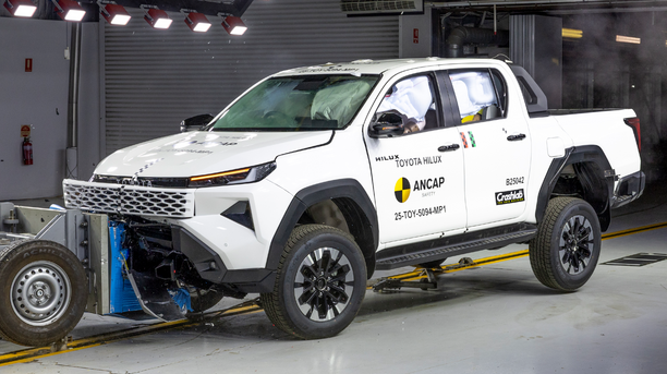 Ute among top scorers for safety