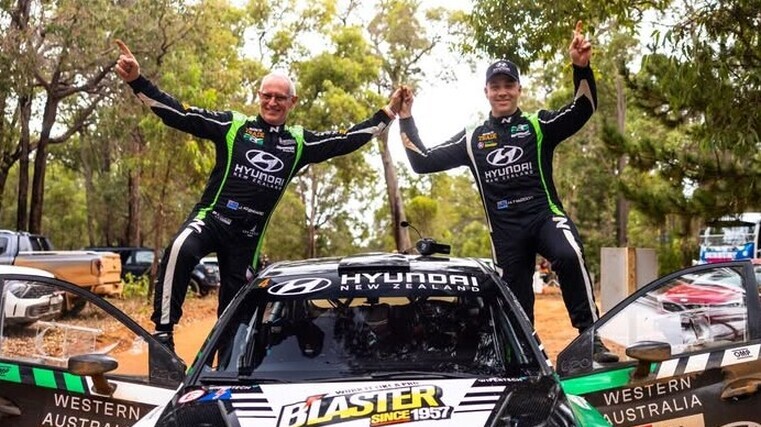Kiwis land world rally spot