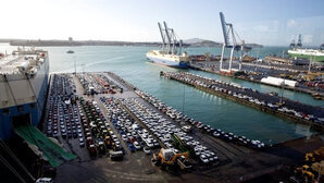 Vehicle imports boost port