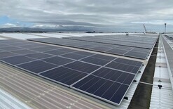 Huge solar system installed