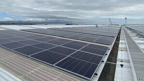 Huge solar system installed