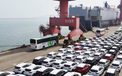 Car imports on the up