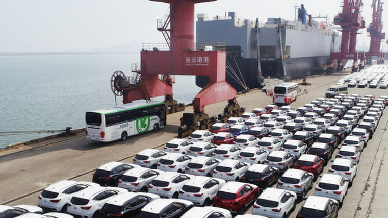 Car imports on the up