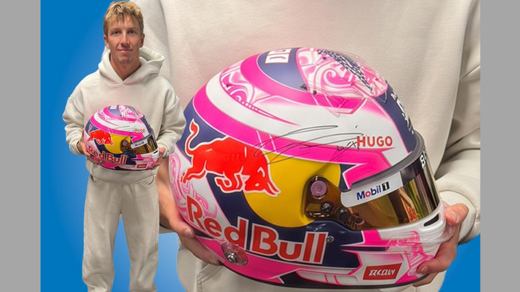 Lawson helmet up for grabs