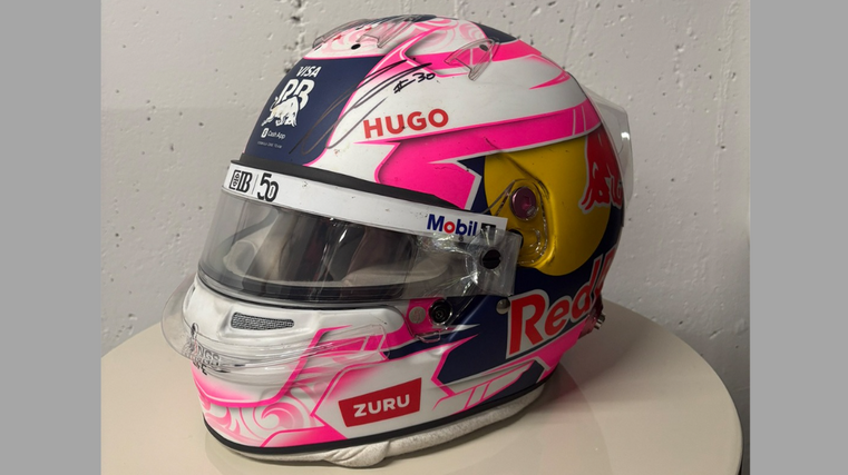 F1 helmet under the hammer