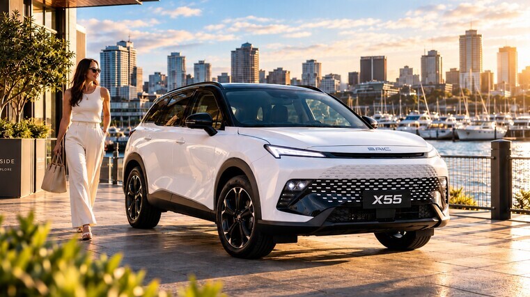 X55 Hybrid touches down